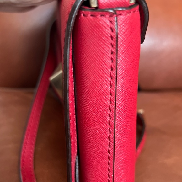 Kate Spade NY Newbury Lane Sally Red Crossbody Bag - EUC - Picture 9 of 13